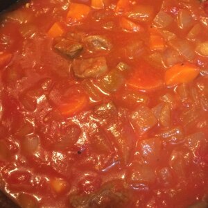 牛肉のトマト煮(圧力鍋)